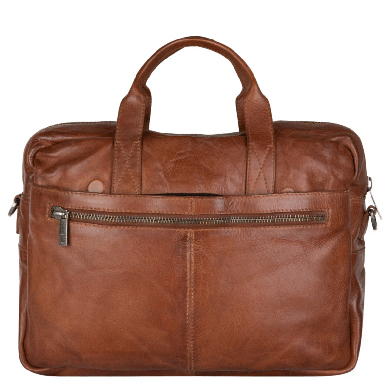 Leren laptop-tassen, handgemaakt & stijlvol