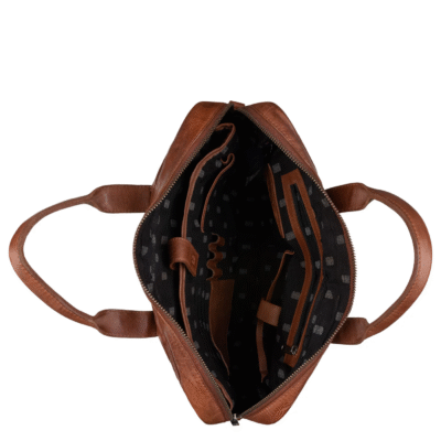 Leren laptop-tassen, handgemaakt & stijlvol